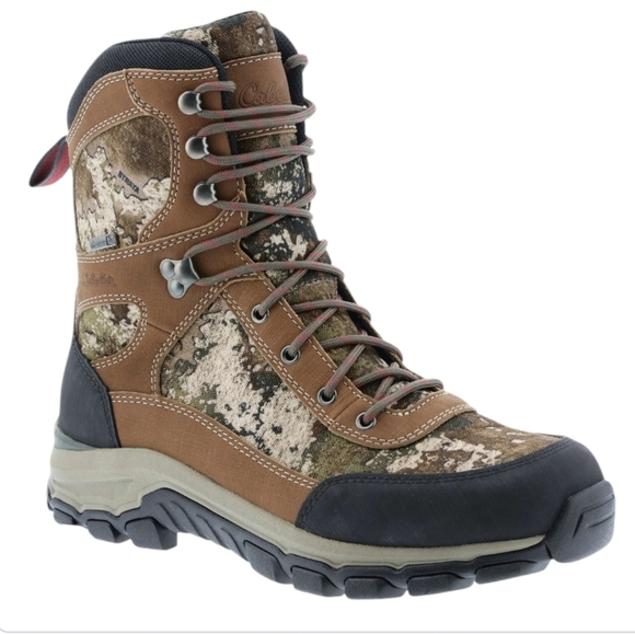 Bottes De Chasse Cabelas Camouflage - Taille 12 US, 800g Thinsulate, Imperméables